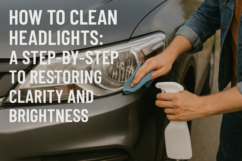 How to Clean Headlights in minutes.