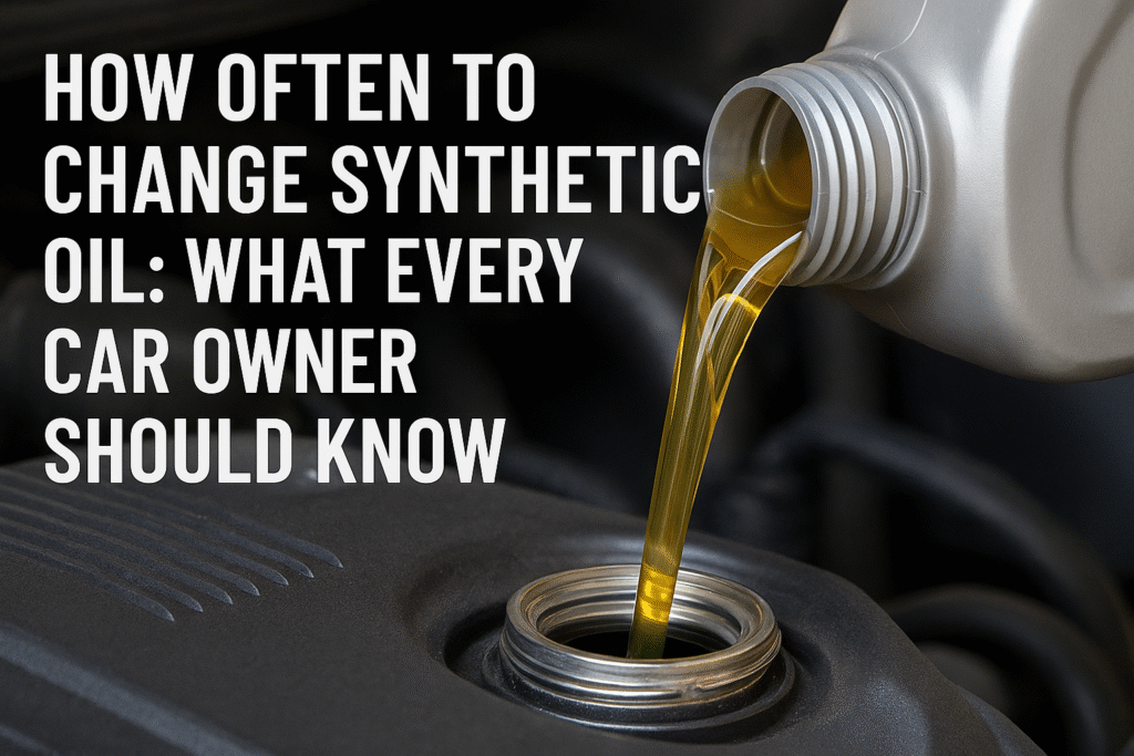 How Often to Change Synthetic Oil