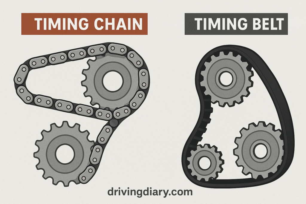 Timing Chain vs. Timing Belt